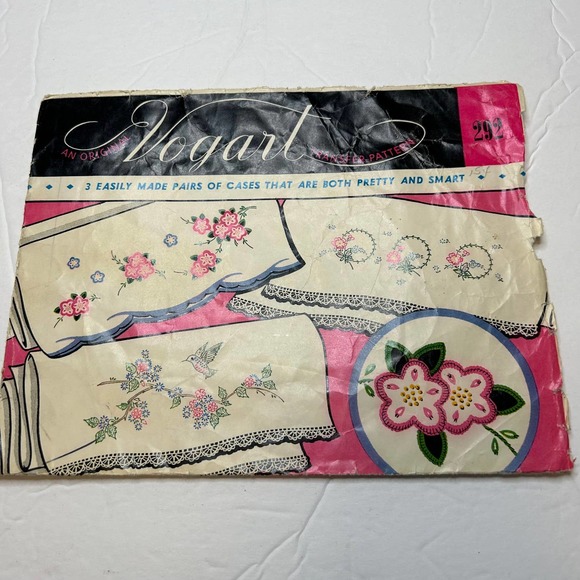 Vintage Vogart Transfer Patterns #159, #292, #202 - Picture 3 of 10